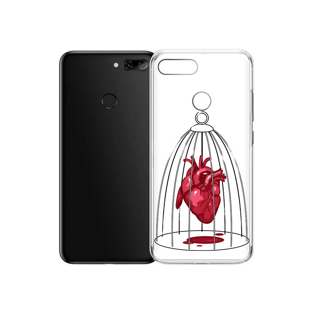 

Чехол MyPads Tocco для Alcatel 1S сердце в клетке (PT227137.662.597), Прозрачный, Tocco