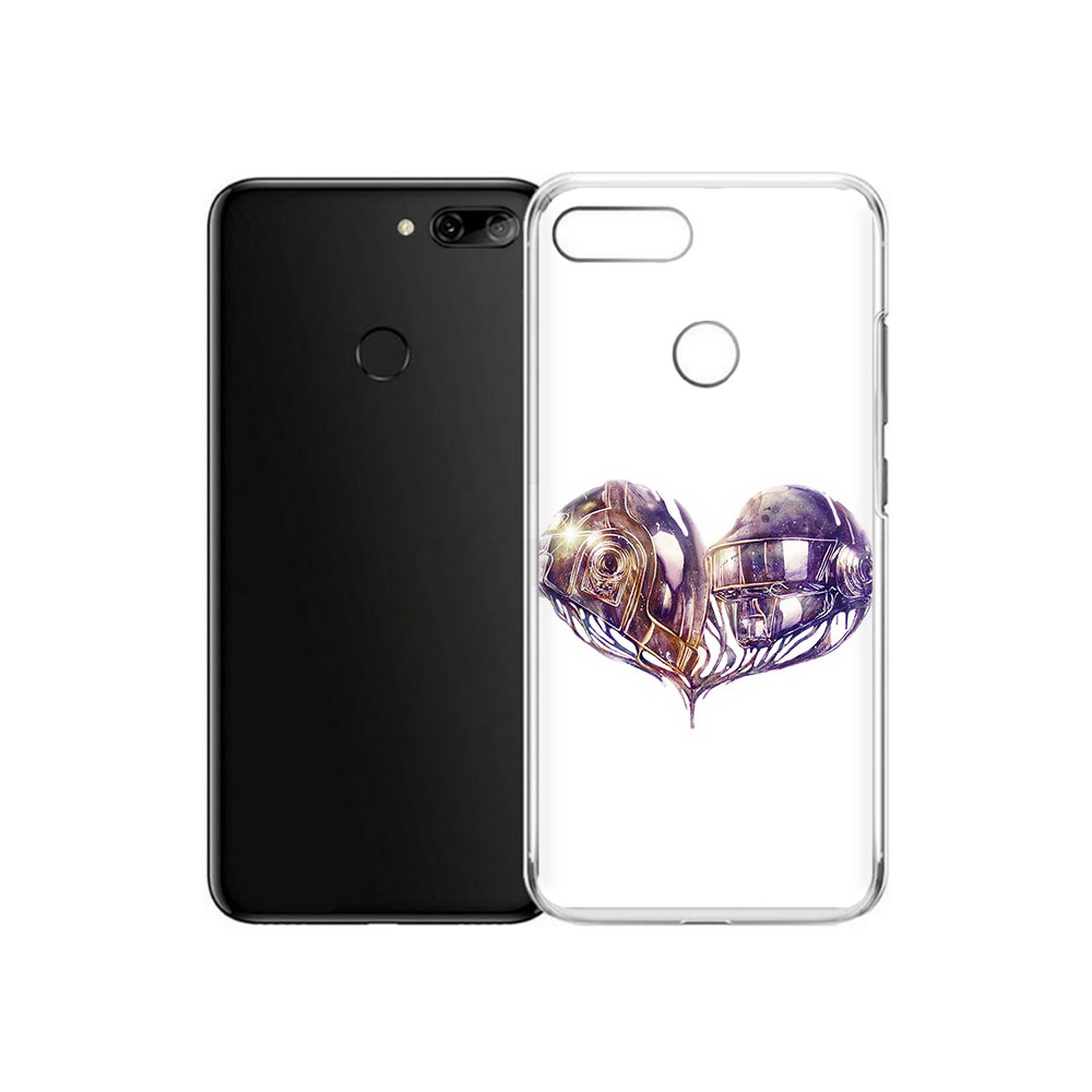 

Чехол MyPads Tocco для Alcatel 1S сердце абстракция (PT227137.662.596), Прозрачный, Tocco