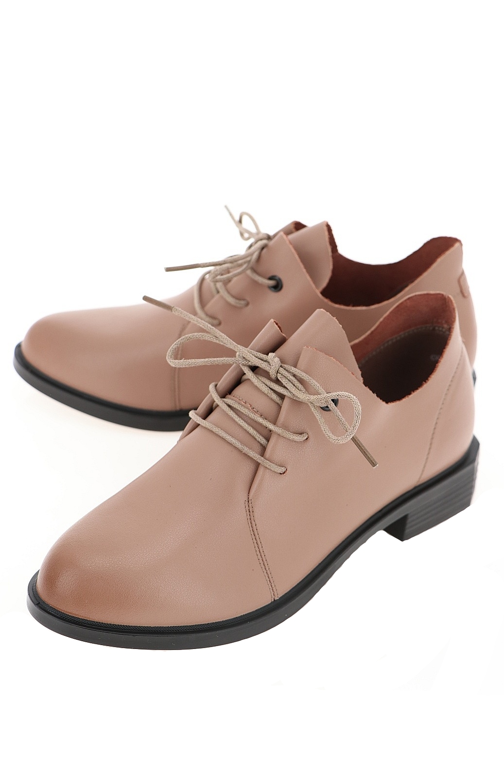 

Полуботинки женские Baden CV045-08 коричневые 36 RU, Коричневый, CV045-08