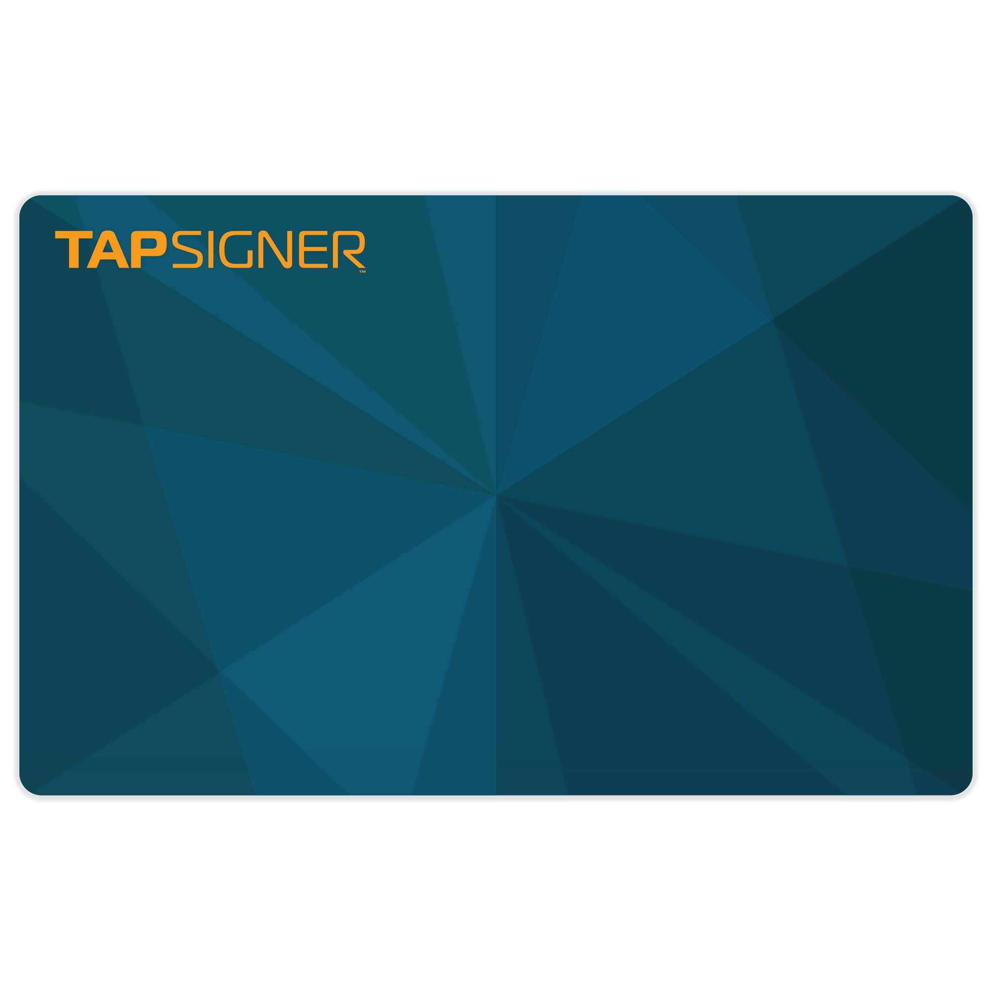 

Аппаратный кошелек TAPSIGNER Blue Edition, TAPSIGNER