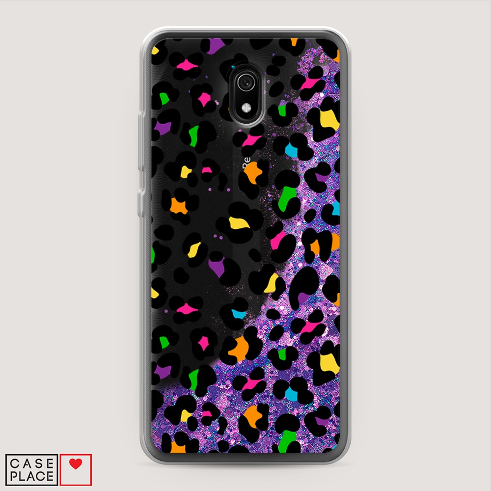 

Чехол Awog на Xiaomi Redmi 8A "Яркий леопард", Разноцветный, 37292-1