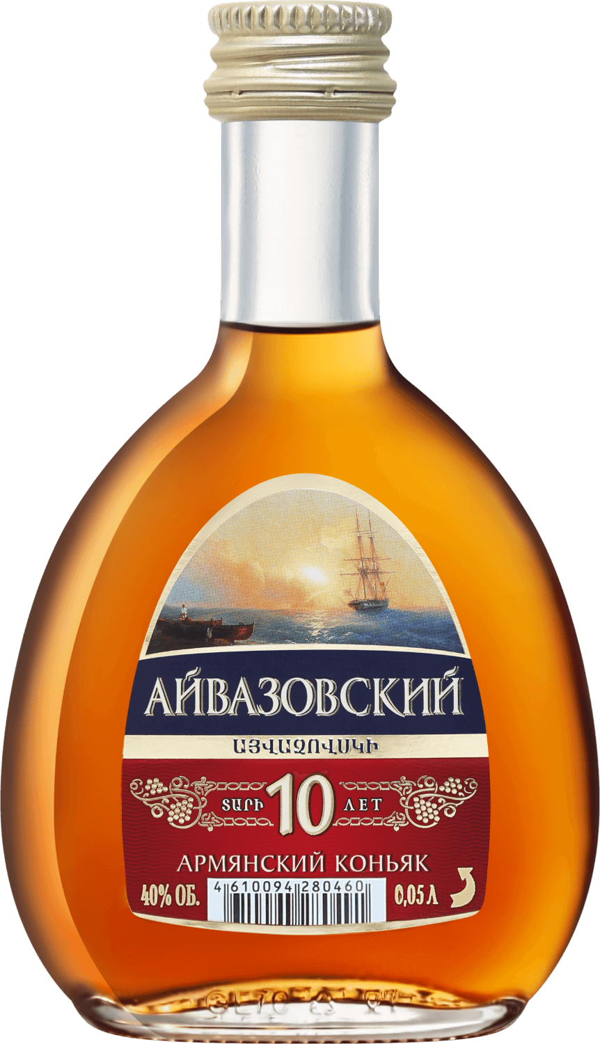 

Коньяк Айвазовский Старый 10 Лет 0.05 л