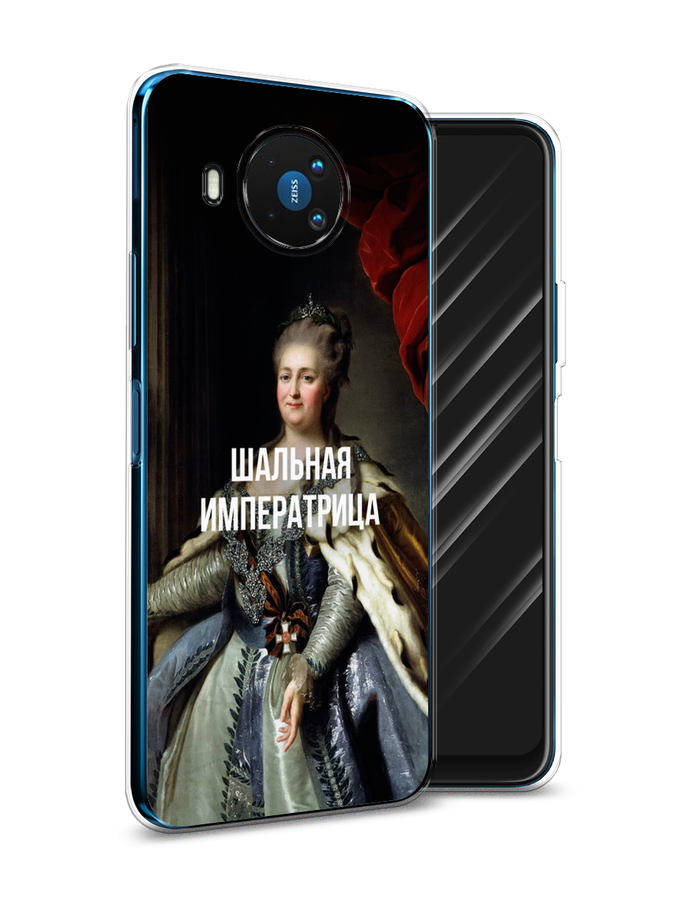 

Чехол Awog на Nokia 8.3 / Нокиа 8.3 "Шальная императрица", Синий;красный;белый, 123550-6