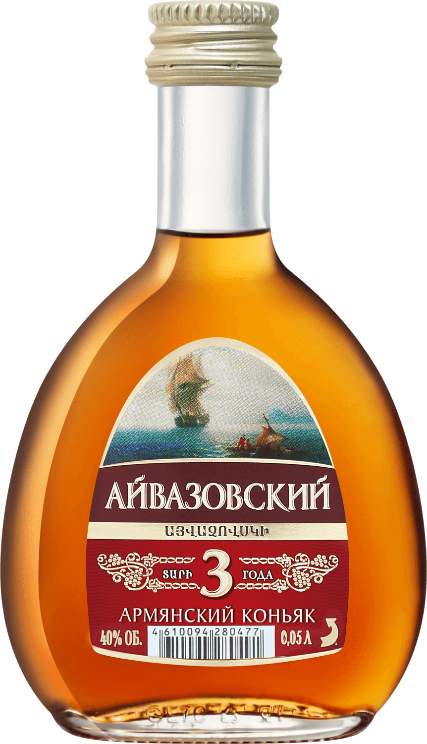 

Коньяк Aivazovsky Armenian Brandy 3 Y.O.