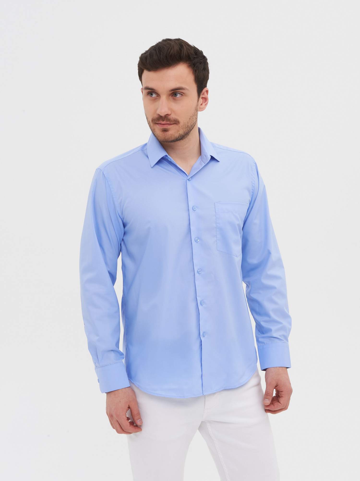 Рубашка мужская MIXERS 922 голубая 3XL