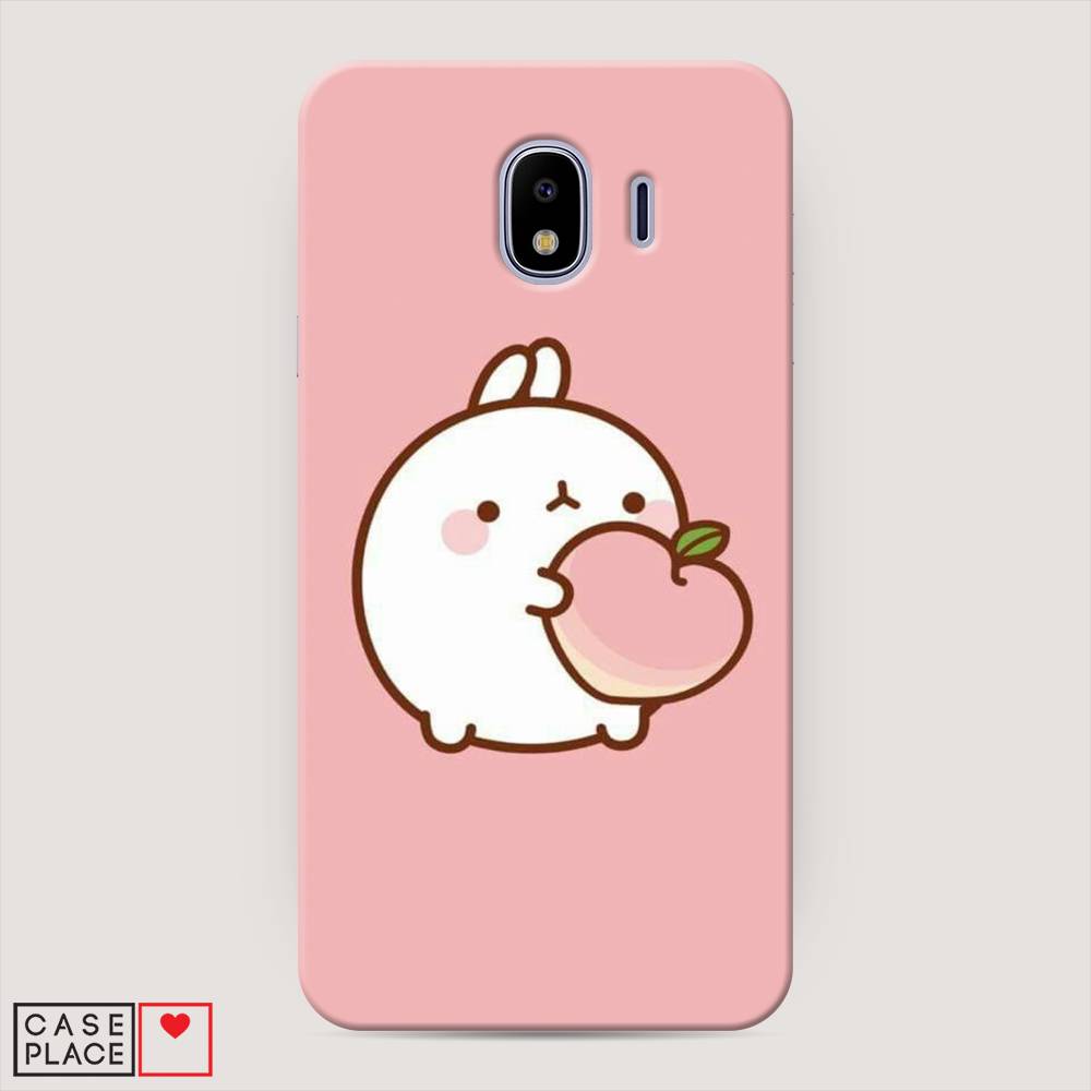 

Чехол Awog "Кролик с персиком" для Samsung Galaxy J4, 26420-1