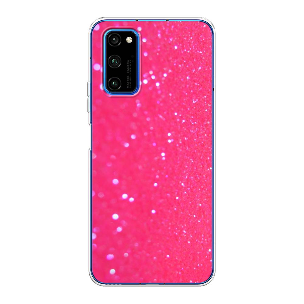 

Чехол Awog "Малиновые блестки рисунок" для Honor View 30/View 30 Pro