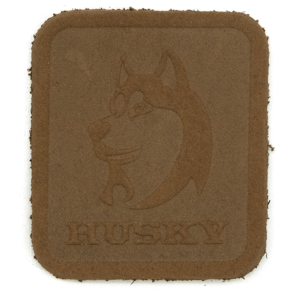 

5005 Термоаппликация из замши Husky 3,4*3,89см, 100% кожа (40 светло-коричневый)