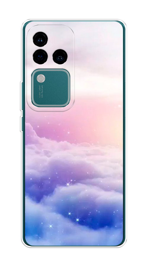 

Чехол на Vivo V30 Pro/S18 Pro "Небеса", Голубой;белый;розовый, 2610050-1