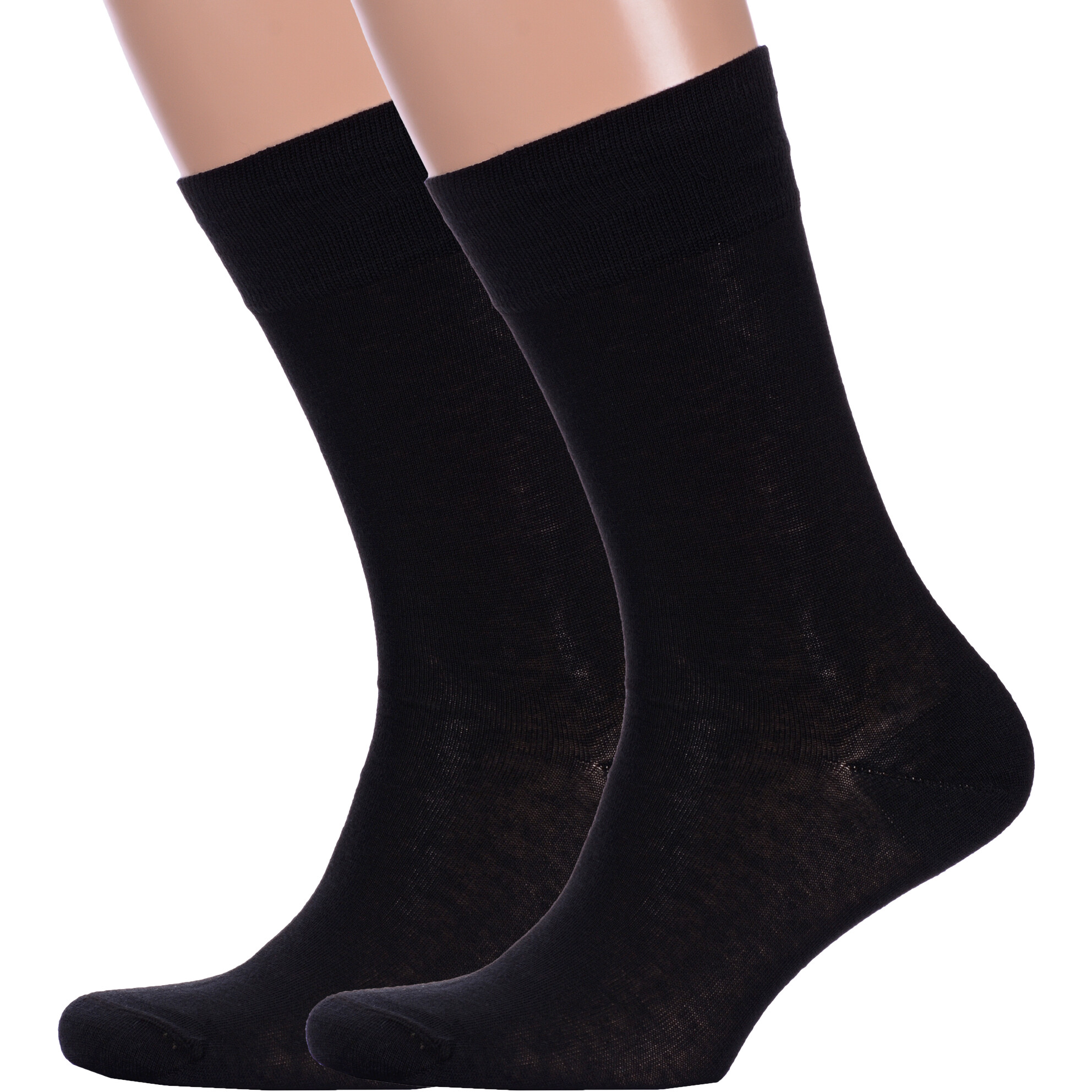Комплект носков мужских LorenzLine 2-В25 черных 29, 2 пары