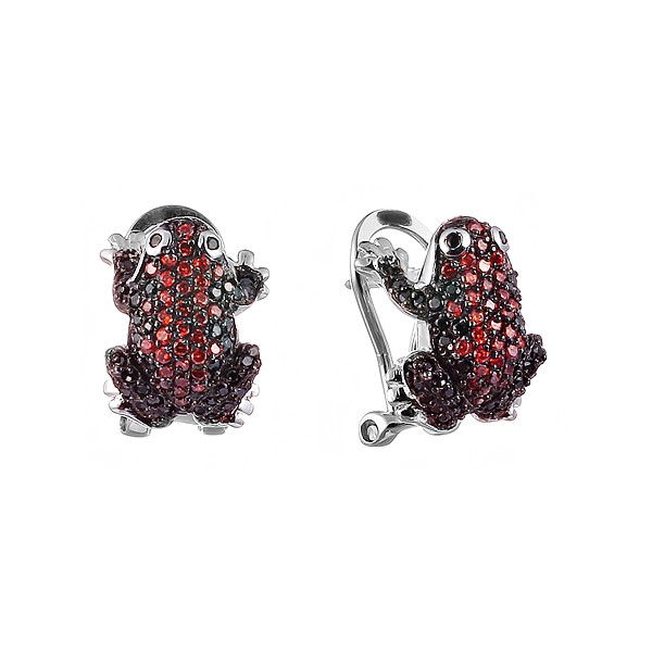 

Серьги из серебра с фианитом Element47 PE150031O_001_WG, PE150031O_001_WG