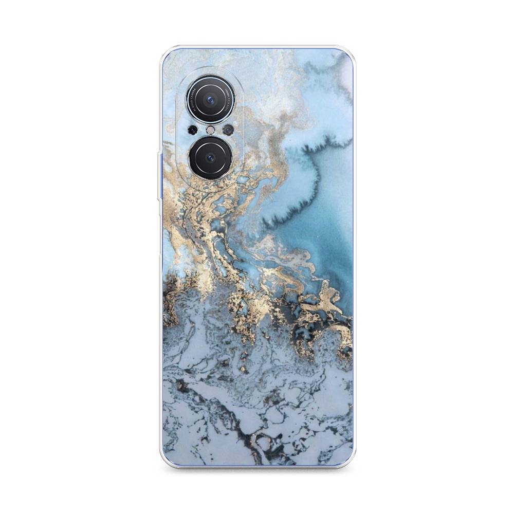 

Чехол Awog на Huawei Nova 9 SE "Морозная лавина синяя", Серебристый, 6107250-3
