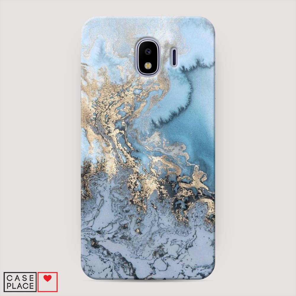

Чехол Awog "Морозная лавина синяя" для Samsung Galaxy J4, 26420-2