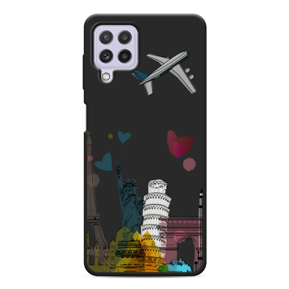 

Чехол Awog на Samsung Galaxy A22 / Самсунг A22 "Самолет путешествий", Разноцветный, 2103152-1