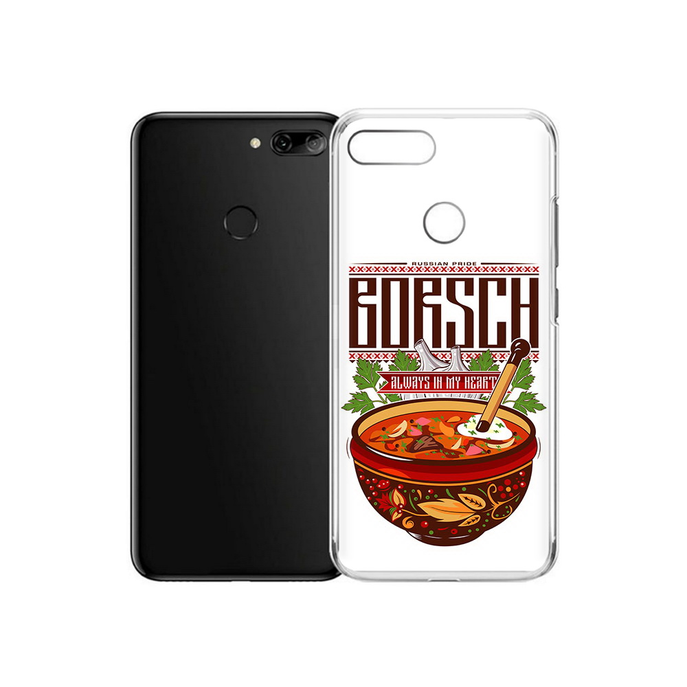 

Чехол MyPads Tocco для Alcatel 1S русский борщ (PT227137.662.589), Прозрачный, Tocco