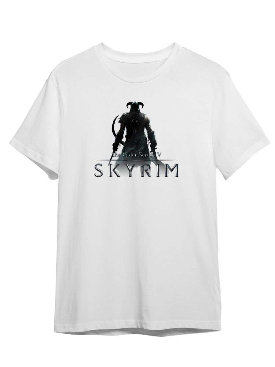 

Футболка унисекс СувенирShop Skyrim/Скайрим/The Elder Scrolls 2 белая 5XL, "Skyrim/Скайрим/The Elder Scrolls" 2