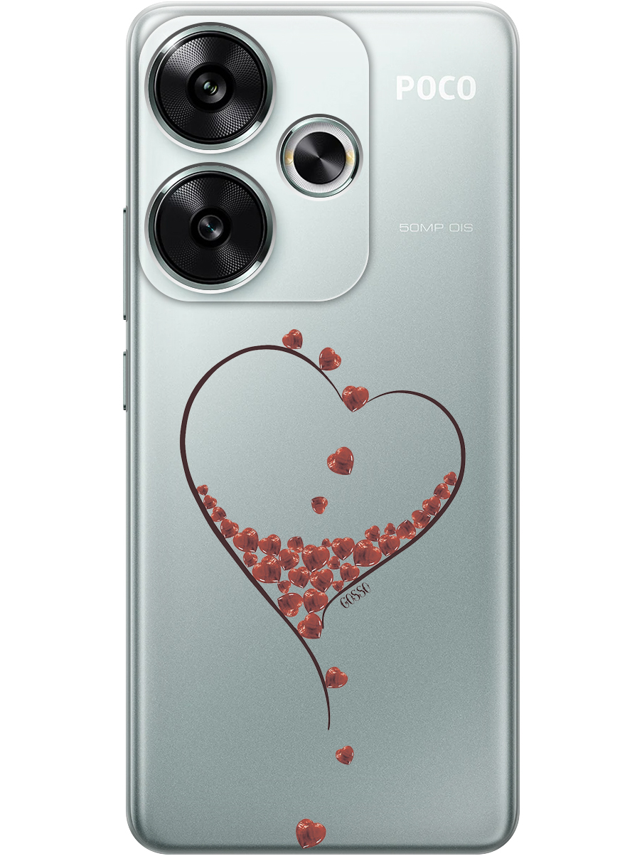 

Силиконовый чехол на Xiaomi Redmi Turbo 3, Poco F6 с принтом прозрачный 811570, Прозрачный;бордовый;черный, 783980891