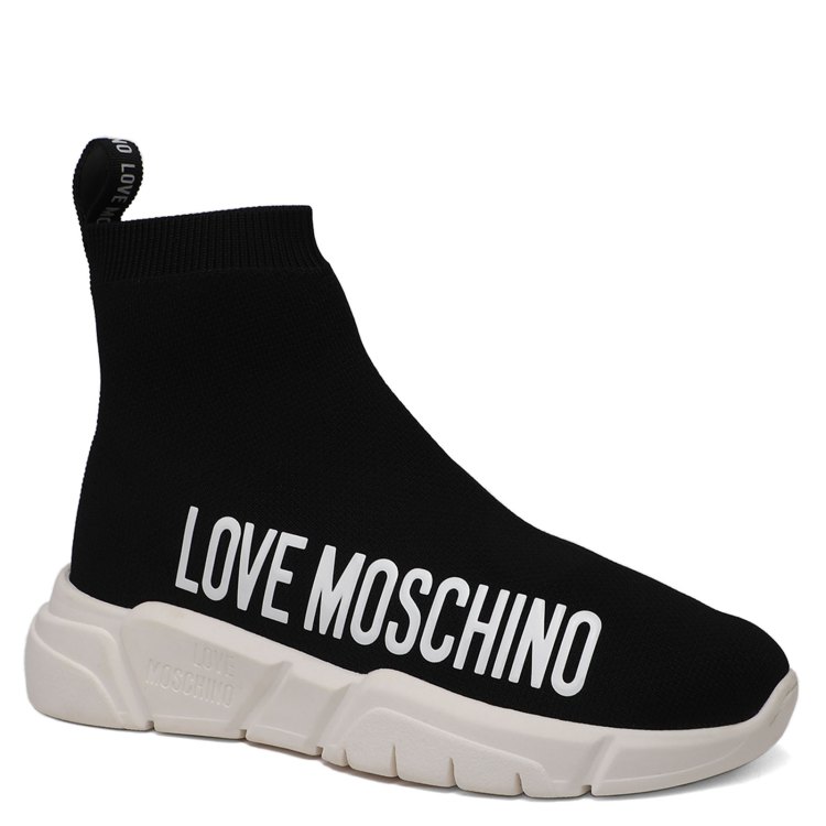

Кроссовки женские Love Moschino JA15433G черные 37 EU, Черный, JA15433G