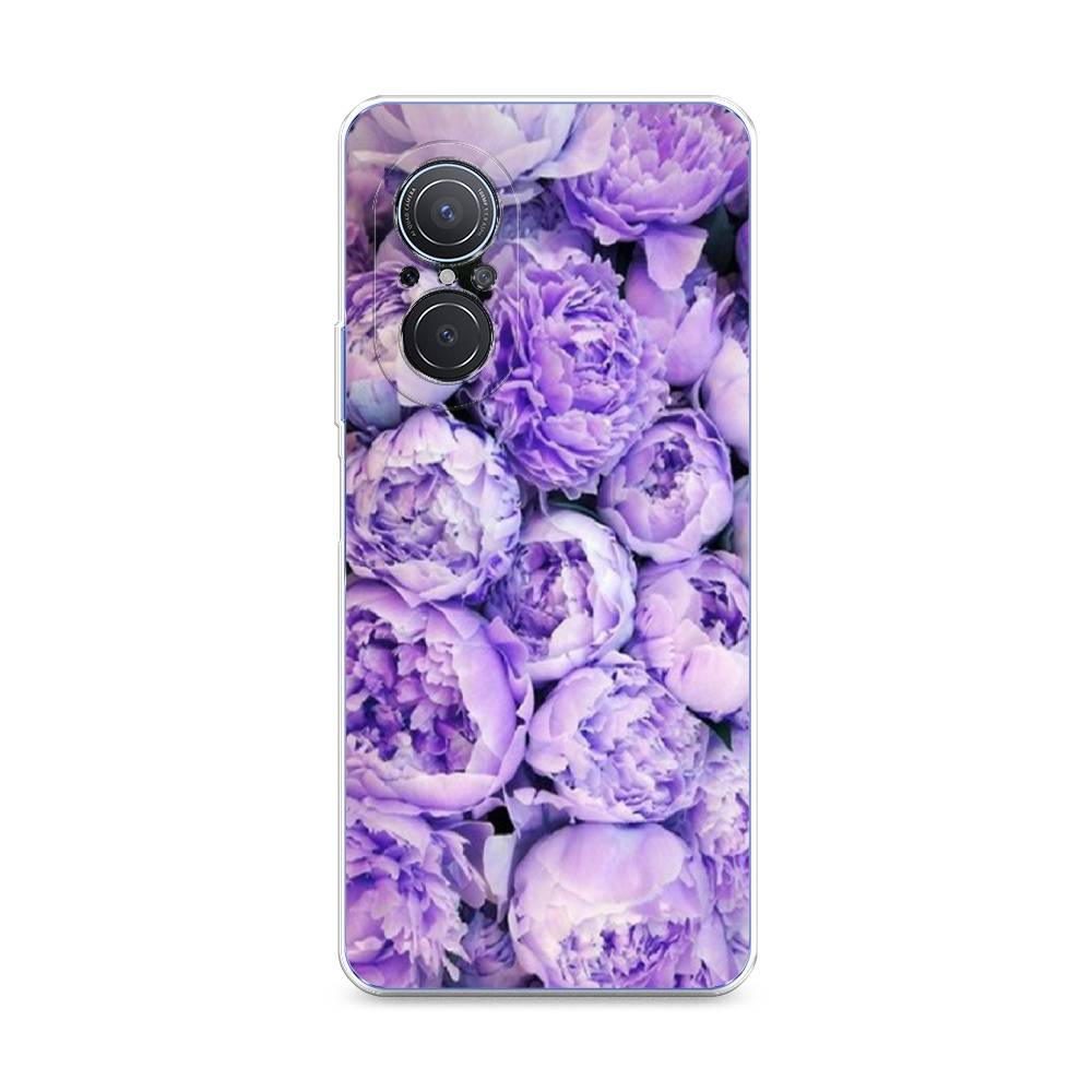 

Чехол Awog на Huawei Nova 9 SE "Пионы сиреневые", Фиолетовый;голубой, 6107250-8