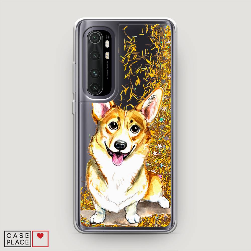 

Чехол Awog на Xiaomi Mi Note 10 Lite "Малыш корги", Разноцветный, 38490-1