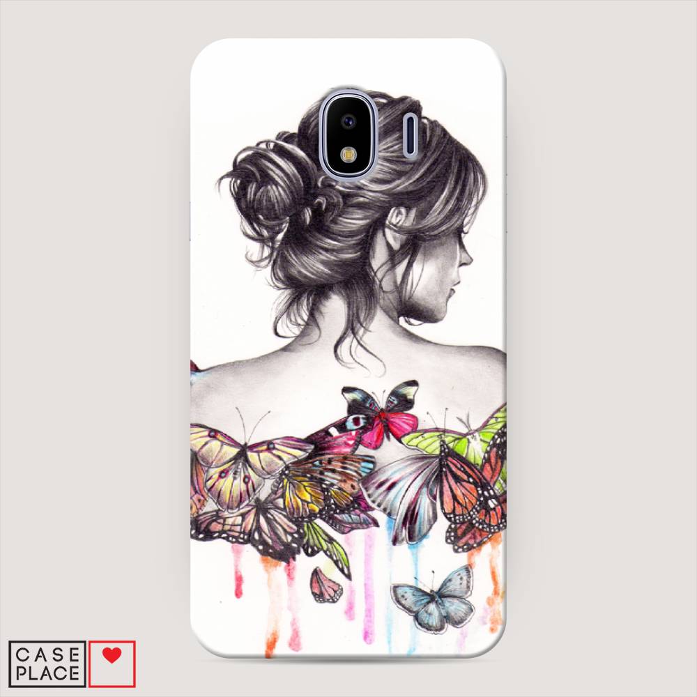 

Чехол Awog "Девушка с бабочками" для Samsung Galaxy J4, 26420-7