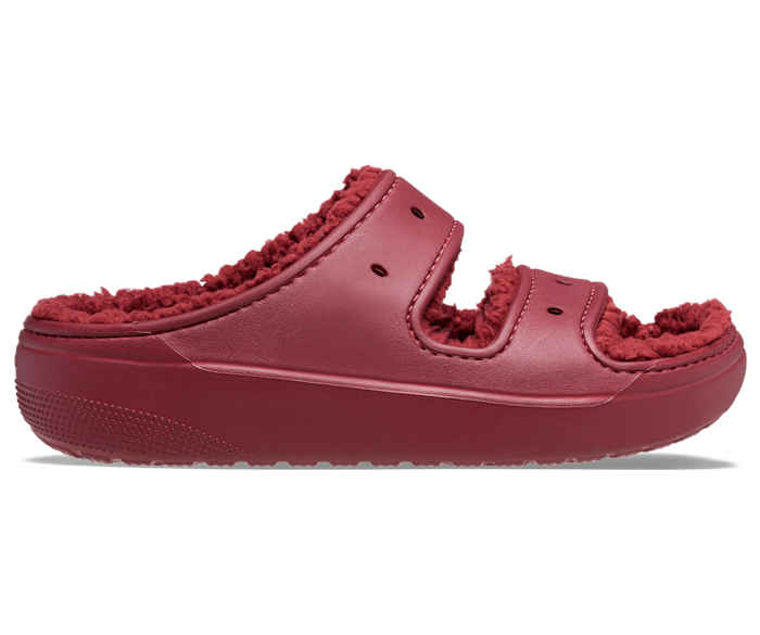 фото Сланцы женские crocs crw_207446 бордовые 41-42 ru (доставка из-за рубежа)