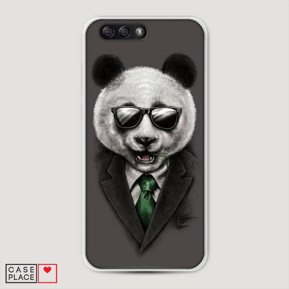 фото Чехол awog "деловая панда" для asus zenfone 4 ze554kl