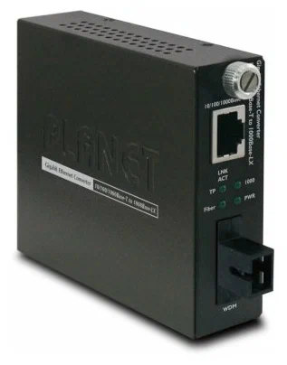 

Медиаконвертер Planet GST-806A60, Черный, GST-806A60