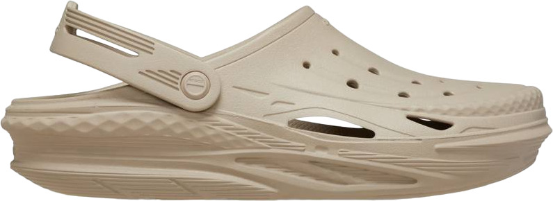 

Шлепанцы унисекс Crocs OFF GRID CLOG бежевые M10 US; W12 US, Бежевый, OFF GRID CLOG
