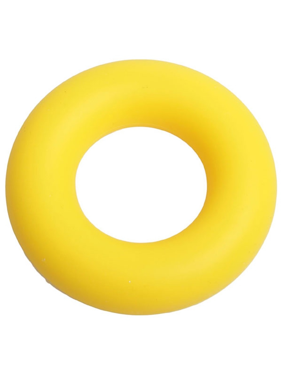 фото Эспандер ручной массажный кольцо d-6.5 см. желтый 1-штука спортекс f04592