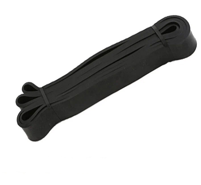 Эспандер резиновая петля для фитнеса ЧЕРНАЯ, 11,3 - 22,6 кг