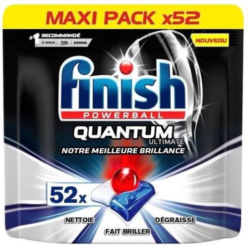 Капсулы для посудомоечных машин FINISH QUANTUM , 52 шт