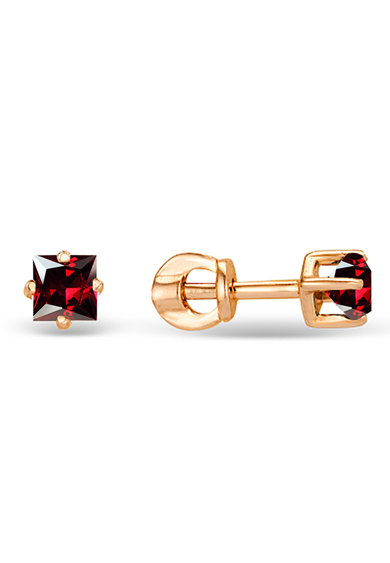 

Серьги-пусеты из красного золота с гранатом Kari Jewelry С120-067Гр, С120-067Гр