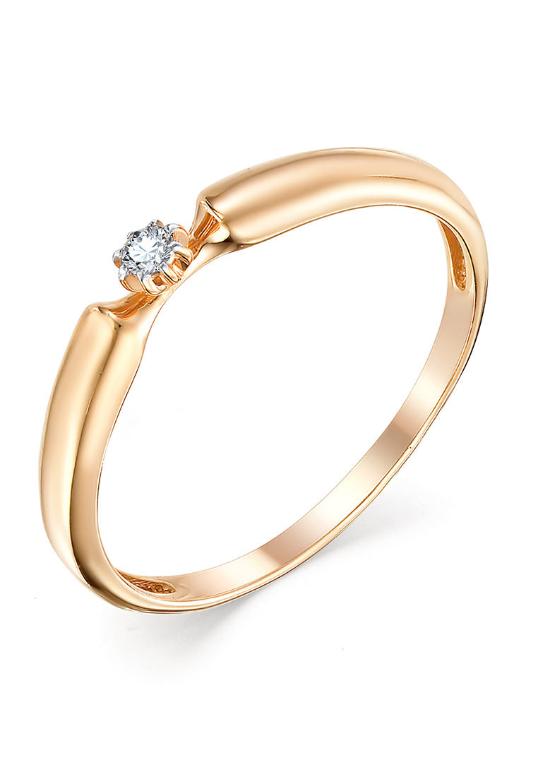 

Кольцо помолвочное из красного золота с бриллиантом р.  Kari Jewelry К112-604Бр, К112-604Бр