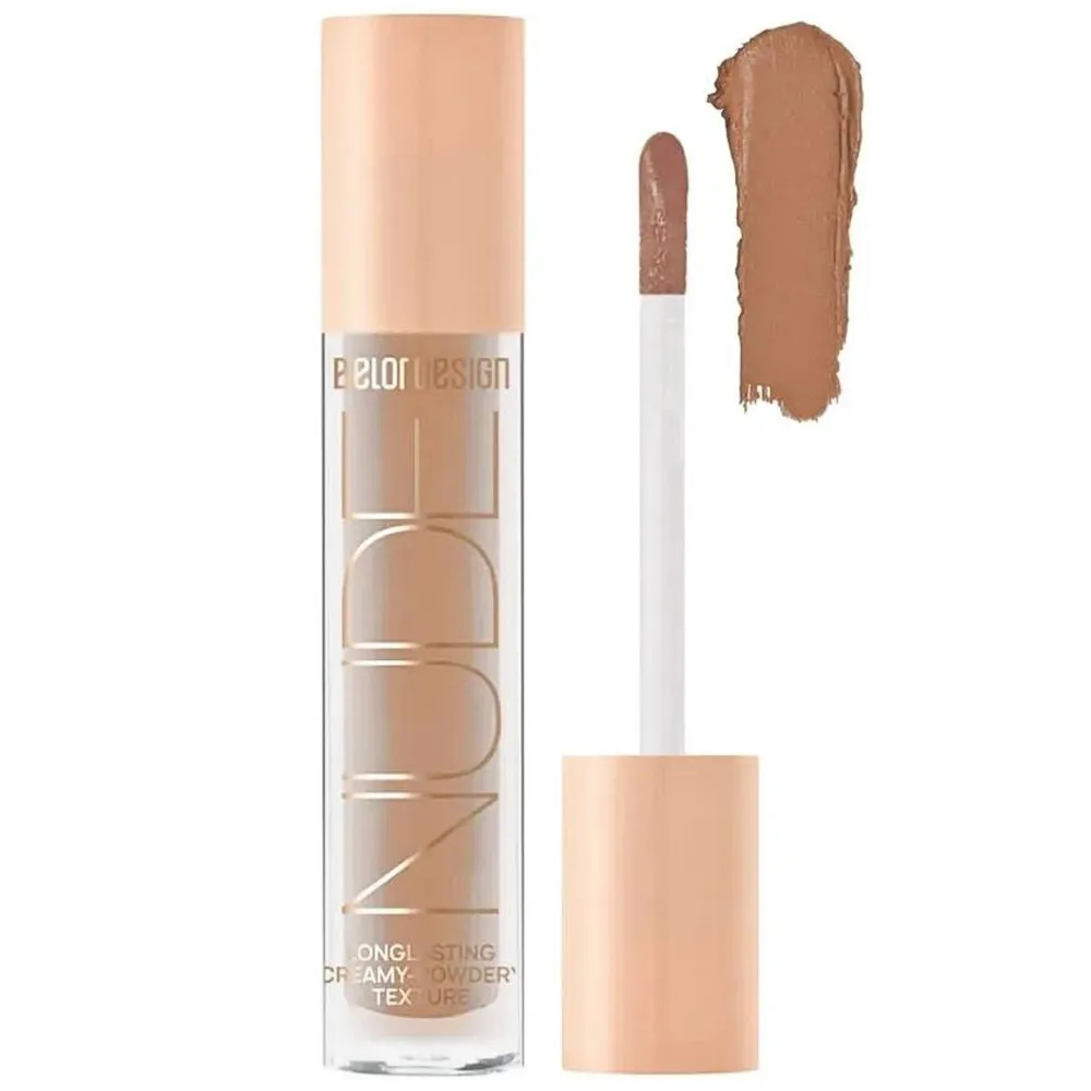 

Тени для век жидкие Belor Design Nude Harmony 10 cinnabon 4,6 г