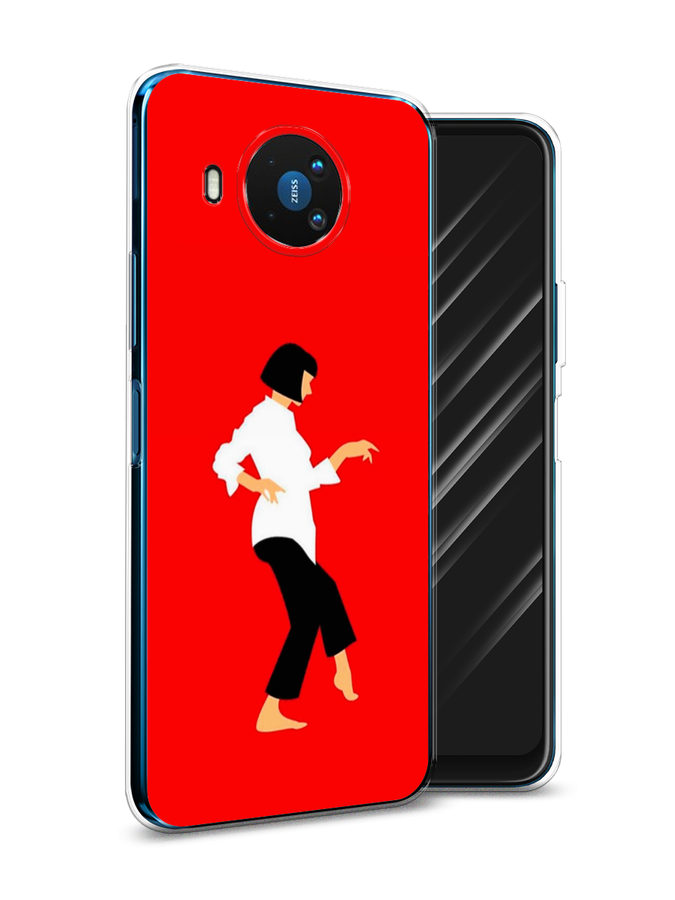 

Чехол Awog на Nokia 8.3 / Нокиа 8.3 "Криминальное чтиво 1", Красный;белый;черный, 123550-7