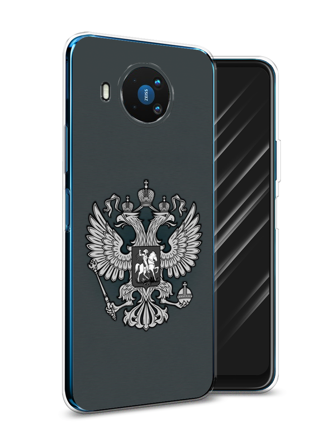 

Чехол Awog на Nokia 8.3 / Нокиа 8.3 "Герб России серый", 123550-5