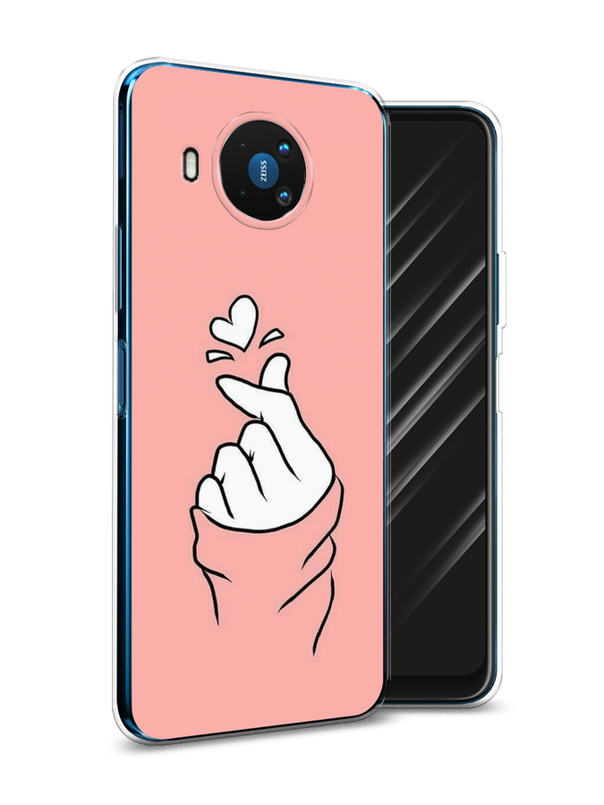 

Чехол Awog на Nokia 8.3 / Нокиа 8.3 "Любовь-щелк", Оранжевый, 123550-7
