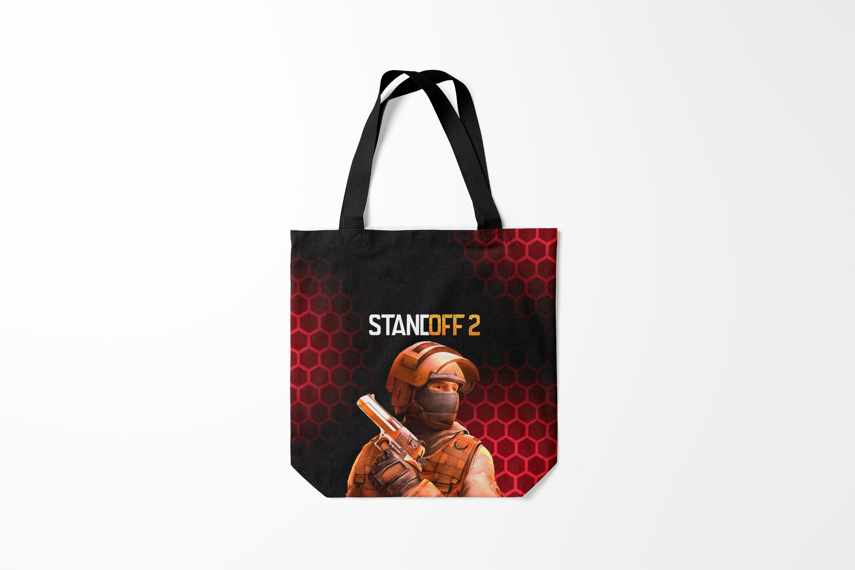 

Сумка шoппер унисекс Burnettie Standoff 2 Z9 PROJECT, черный, Standoff 2 Z9 PROJECT