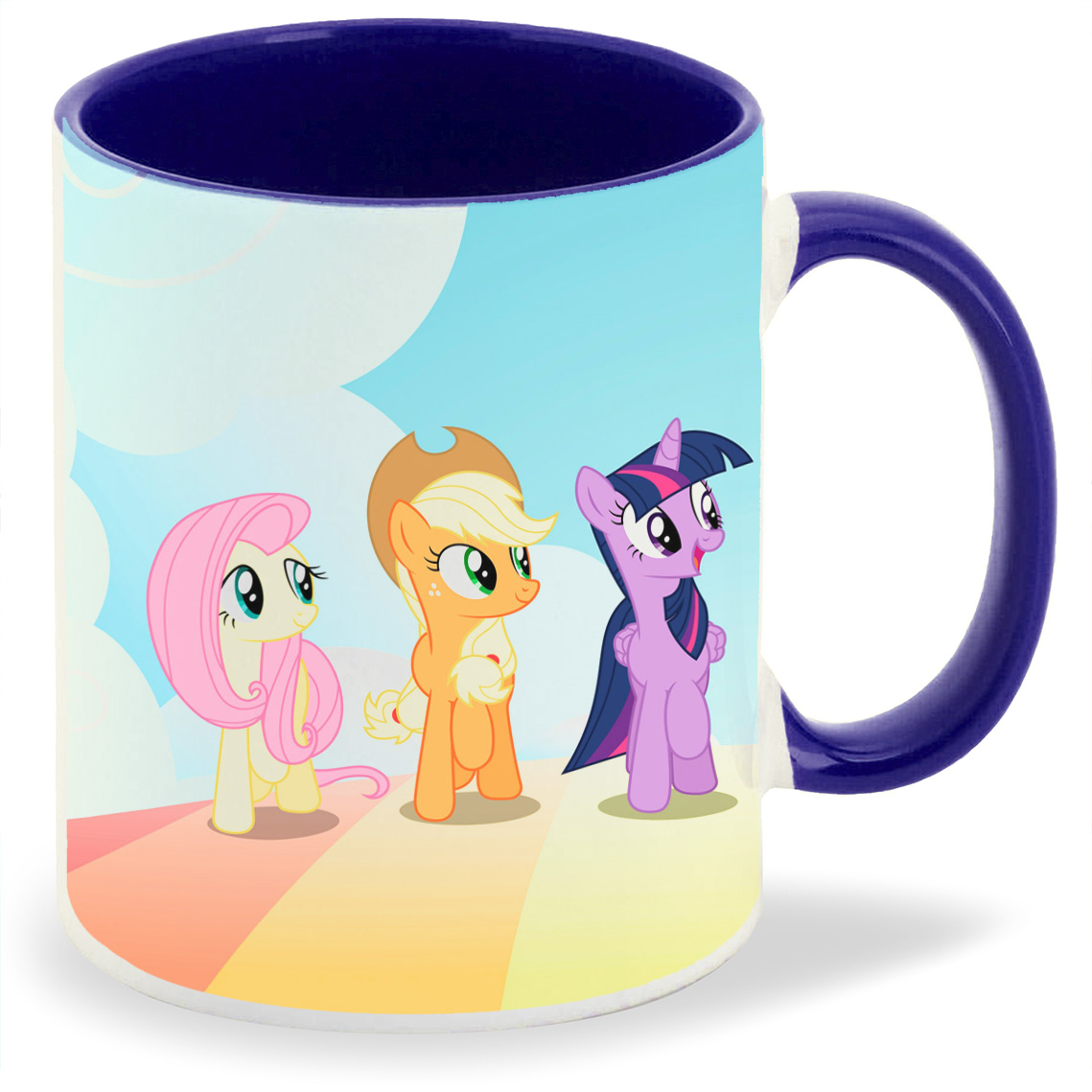

Кружка CoolPodarok Мульфильмы Мой маленький пони My little Poni (радуга), Мульфильмы Мой маленький пони My little Poni (радуга)