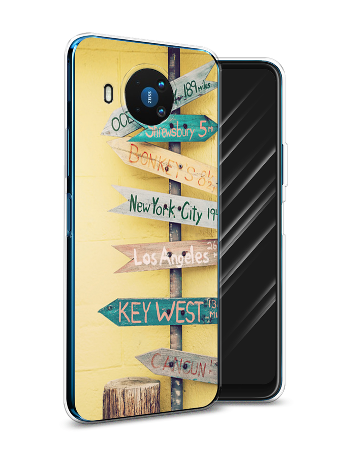 

Чехол Awog на Nokia 8.3 / Нокиа 8.3 "Нулевой километр", Желтый, 123550-4