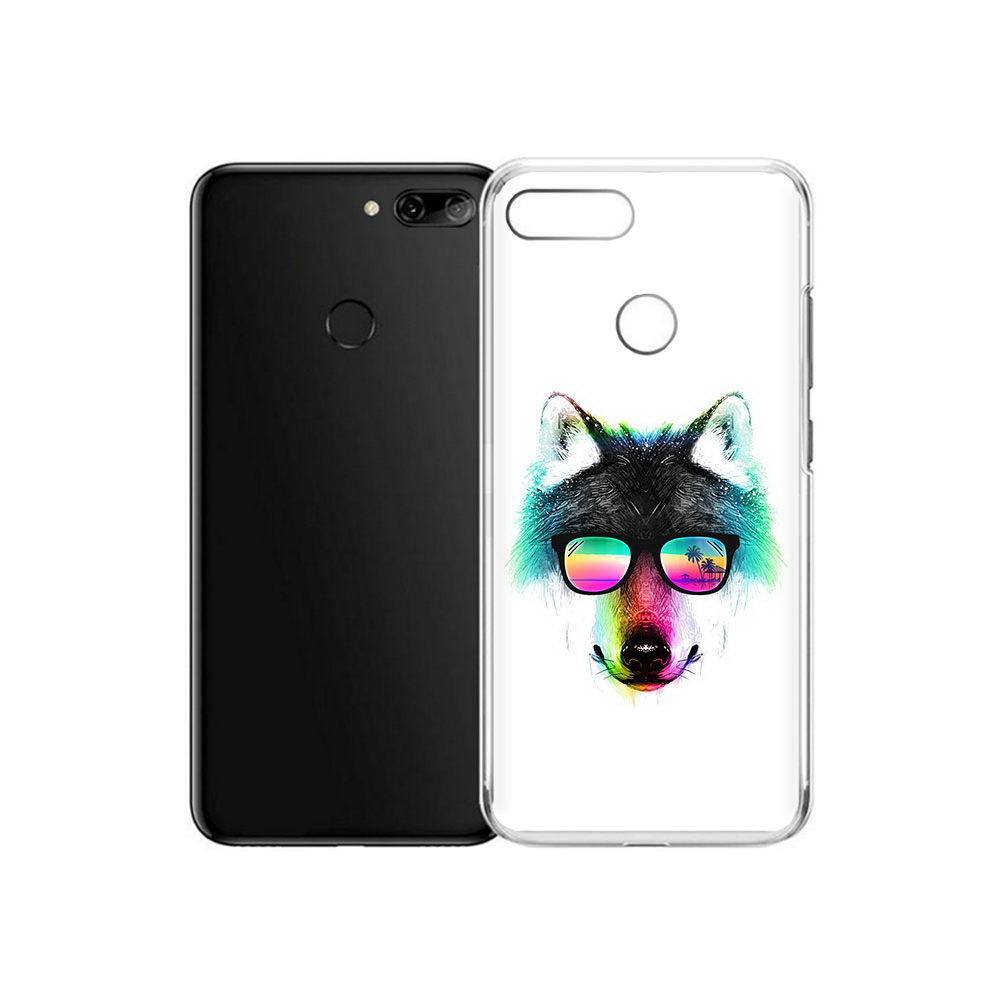 

Чехол MyPads Tocco для Alcatel 1S радужный волк (PT227137.662.567), Прозрачный, Tocco