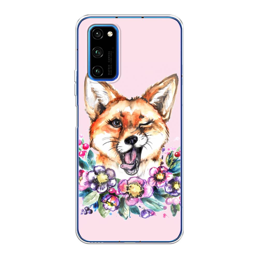 

Чехол Awog "Подмигивающая лиса" для Honor View 30/View 30 Pro, 611350-10