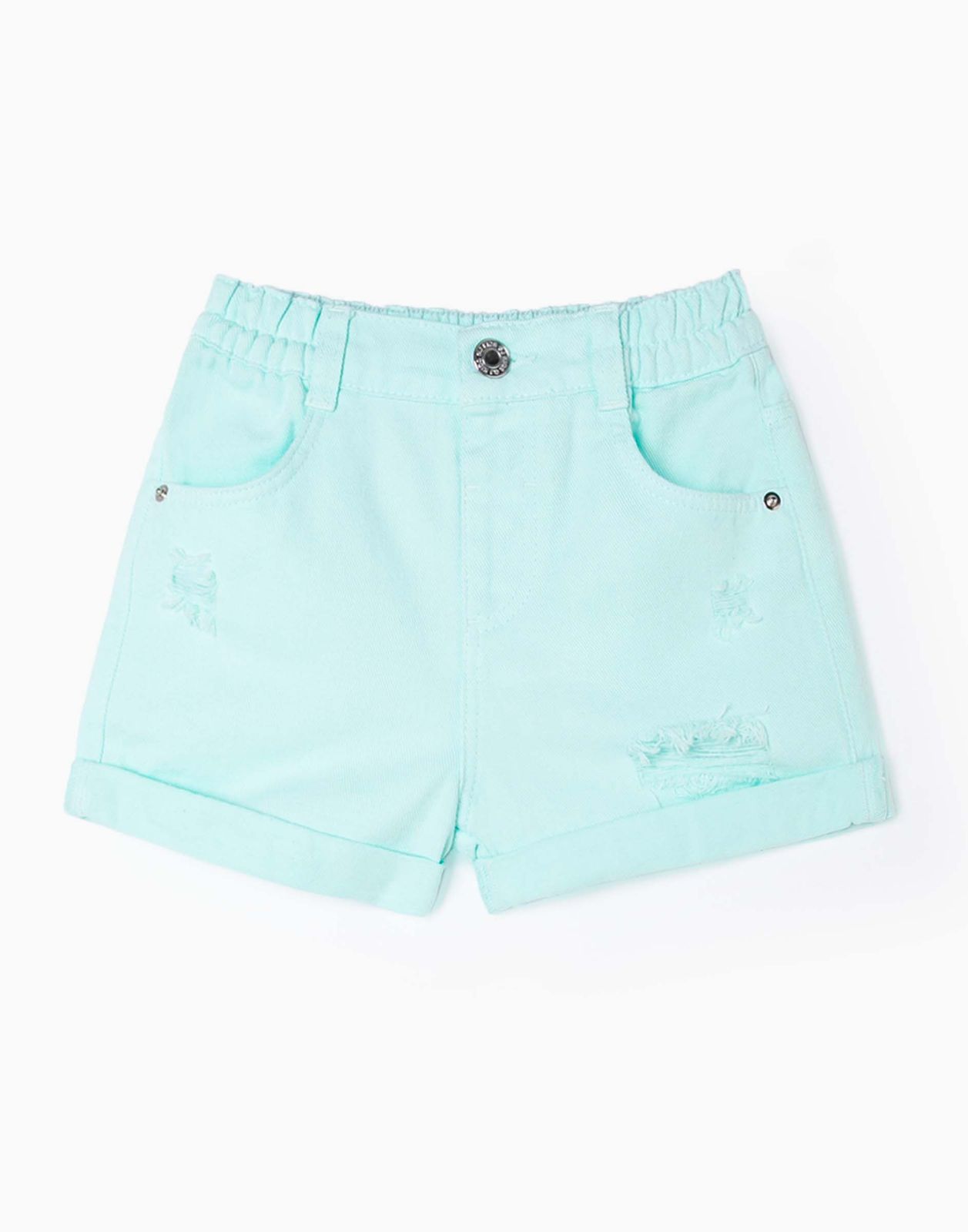 

Шорты для девочки Gloria Jeans GSH010867 бирюза 4-5л/110, Бирюзовый, GSH010867