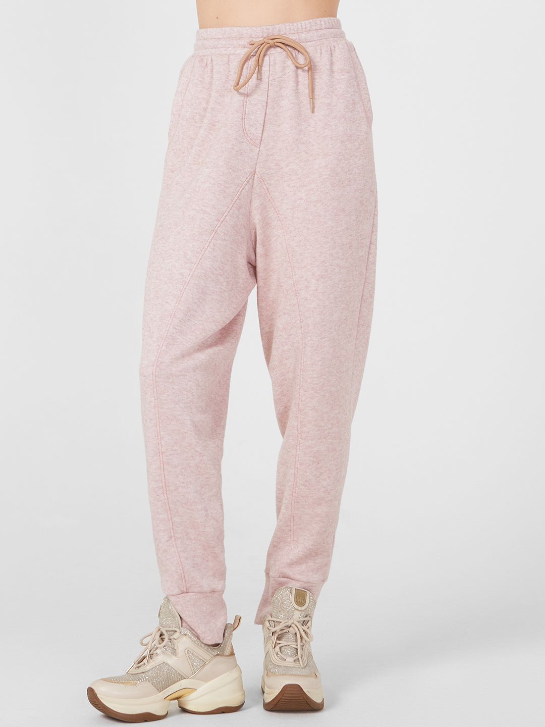 Спортивные брюки женские Lo 18232018 розовые 42 RU
