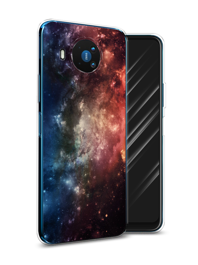 

Чехол Awog на Nokia 8.3 / Нокиа 8.3 "Космос", Синий;бежевый;красный, 123550-4