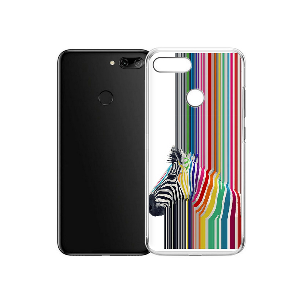 

Чехол MyPads Tocco для Alcatel 1S радужная зебра (PT227137.662.565), Прозрачный, Tocco