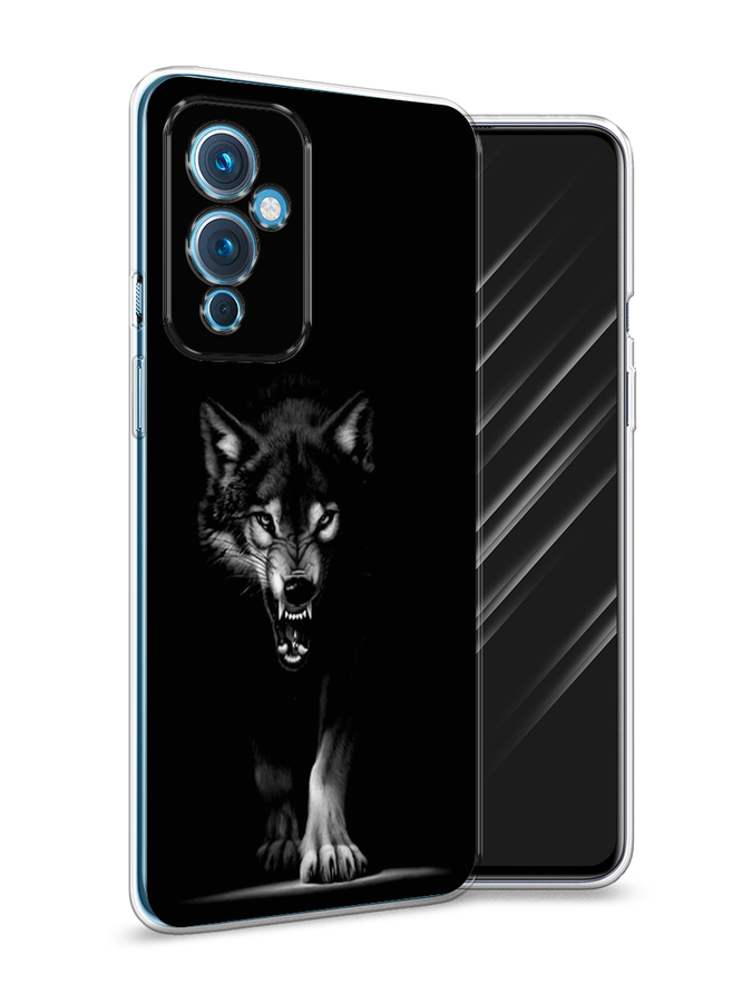

Чехол Awog на OnePlus 9 LE2110 / ВанПлас 9 LE2110 "Волк выходит из ночи", Разноцветный, 152750-1