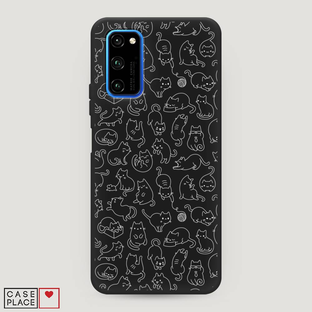 

Чехол Awog "Шкодливые котики" для Honor View 30/View 30 Pro, 611352-1