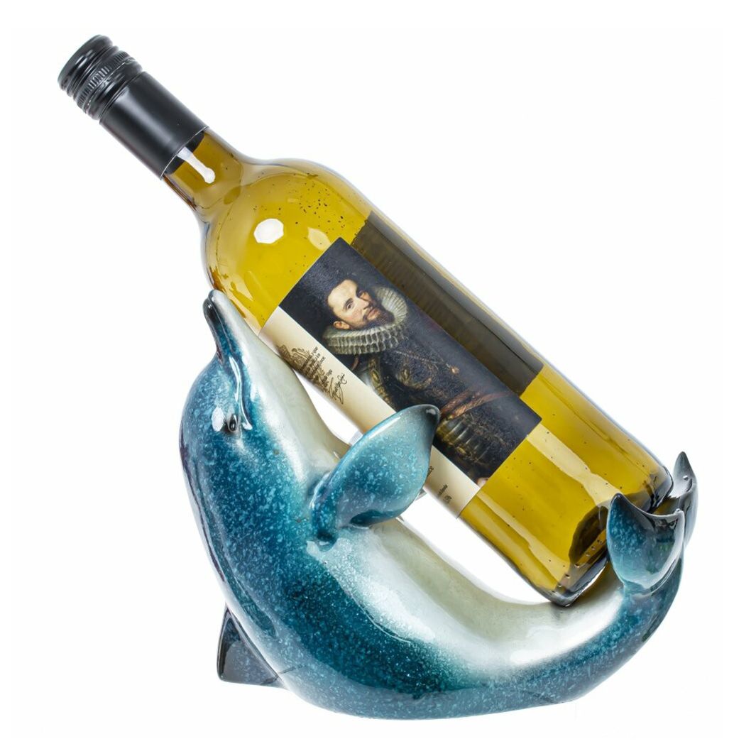 

Подставка для бутылки Дельфин 17,5 см, Голубой